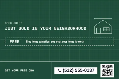 Blueprint · Coupon: Just Sold in Your Neighborhood