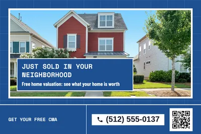 Blueprint · Photo Hero: Just Sold in Your Neighborhood