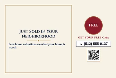 Classic · Checklist: Just Sold in Your Neighborhood