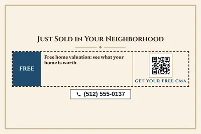 Classic · Coupon: Just Sold in Your Neighborhood