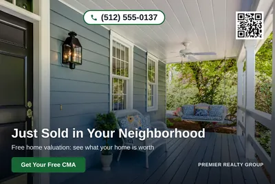 Clean Photo · Full Photo Overlay: Just Sold in Your Neighborhood