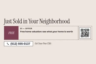 Contemporary · Coupon: Just Sold in Your Neighborhood