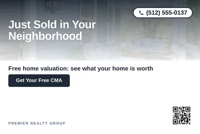 Modern Gradient · Top-Down Fade: Just Sold in Your Neighborhood