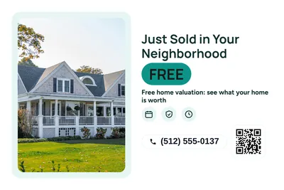 Modern · Photo Frame: Just Sold in Your Neighborhood