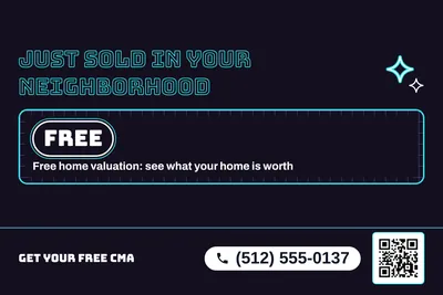 Neon night · Checklist: Just Sold in Your Neighborhood