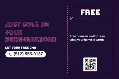 Neon night · Coupon: Just Sold in Your Neighborhood