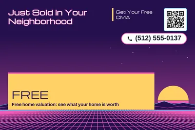 Synthwave · Offer Menu: Just Sold in Your Neighborhood