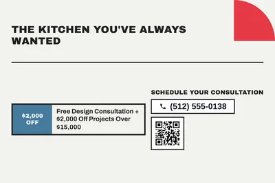 Bauhaus · Coupon: The Kitchen You've Always Wanted
