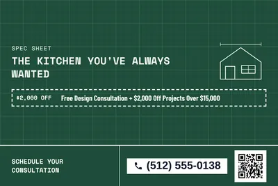 Blueprint · Coupon: The Kitchen You've Always Wanted