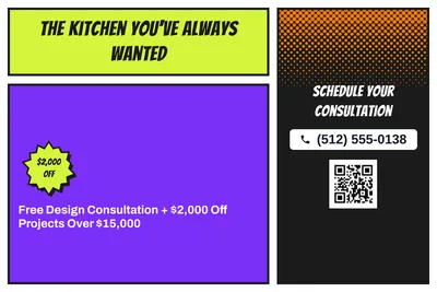 Comic pop · Offer Menu: The Kitchen You've Always Wanted