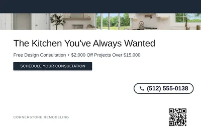 Minimal White · Top Bar: The Kitchen You've Always Wanted