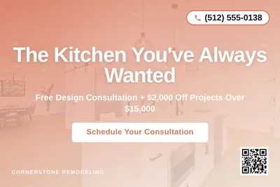 Modern Gradient · Centered Stack: The Kitchen You've Always Wanted