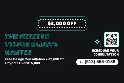 Neon night · Big Offer: The Kitchen You've Always Wanted