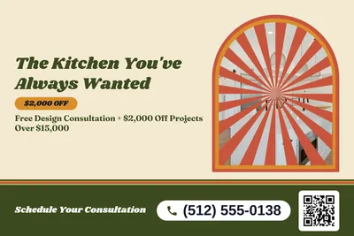 Retro 70s · Photo Frame: The Kitchen You've Always Wanted