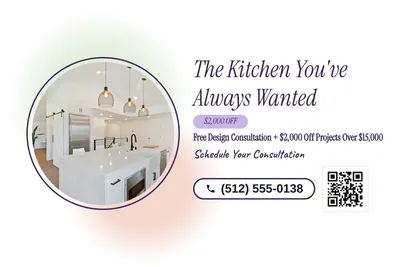 Soft watercolour · Photo Frame: The Kitchen You've Always Wanted
