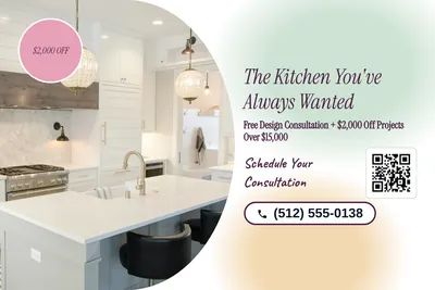 Soft watercolour · Photo Hero: The Kitchen You've Always Wanted