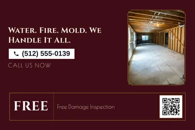 Art deco · Coupon: Water. Fire. Mold. We Handle It All.