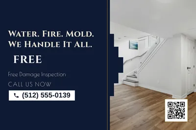 Art deco · Split: Water. Fire. Mold. We Handle It All.