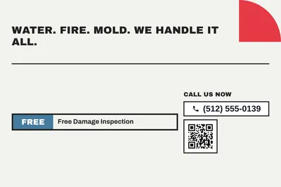 Bauhaus · Coupon: Water. Fire. Mold. We Handle It All.