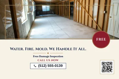 Classic · Photo Hero: Water. Fire. Mold. We Handle It All.