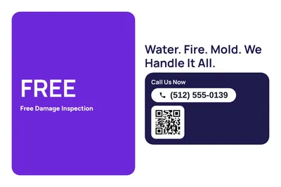 Modern · Big Offer: Water. Fire. Mold. We Handle It All.