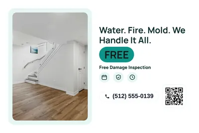 Modern · Photo Frame: Water. Fire. Mold. We Handle It All.