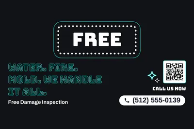 Neon night · Big Offer: Water. Fire. Mold. We Handle It All.