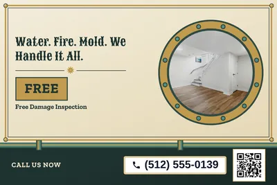 Steampunk · Photo Frame: Water. Fire. Mold. We Handle It All.