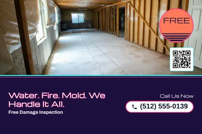 Synthwave · Photo Hero: Water. Fire. Mold. We Handle It All.