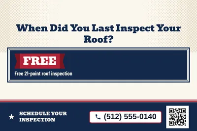 Vintage Americana · Offer Menu: When Did You Last Inspect Your Roof?