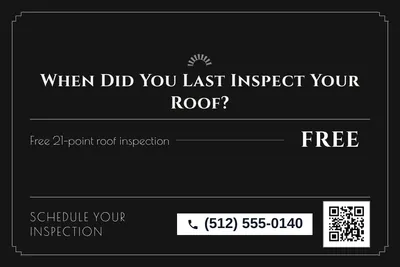 Art deco · Offer Menu: When Did You Last Inspect Your Roof?