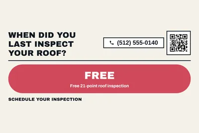 Bauhaus · Offer Menu: When Did You Last Inspect Your Roof?