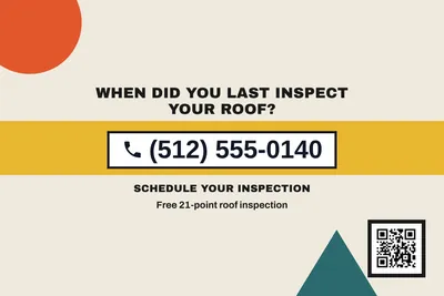 Bauhaus · Phone Billboard: When Did You Last Inspect Your Roof?