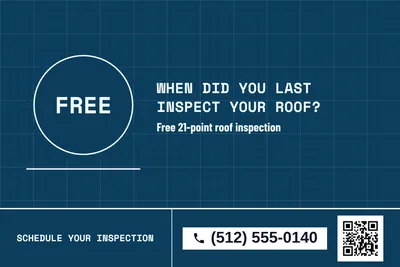 Blueprint · Big Offer: When Did You Last Inspect Your Roof?