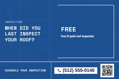 Blueprint · Checklist: When Did You Last Inspect Your Roof?