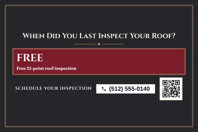 Classic · Offer Menu: When Did You Last Inspect Your Roof?