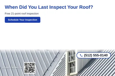 Clean Photo · Photo Bottom Strip: When Did You Last Inspect Your Roof?