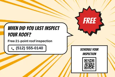 Comic pop · Big Offer: When Did You Last Inspect Your Roof?
