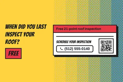 Comic pop · Checklist: When Did You Last Inspect Your Roof?