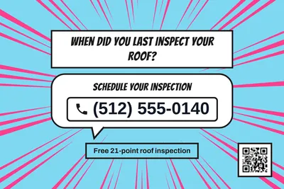 Comic pop · Phone Billboard: When Did You Last Inspect Your Roof?