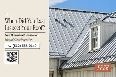 Contemporary · Photo Hero: When Did You Last Inspect Your Roof?