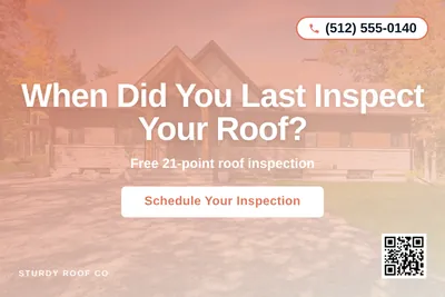 Modern Gradient · Centered Stack: When Did You Last Inspect Your Roof?