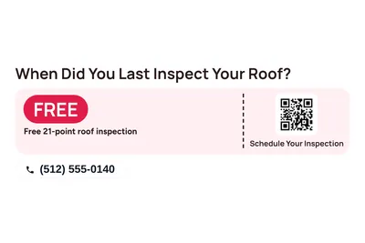 Modern · Coupon: When Did You Last Inspect Your Roof?