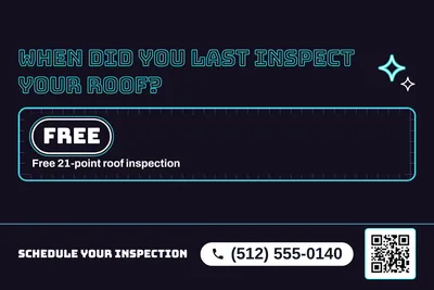 Neon night · Checklist: When Did You Last Inspect Your Roof?
