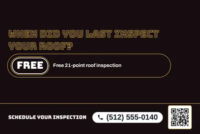 Neon night · Offer Menu: When Did You Last Inspect Your Roof?