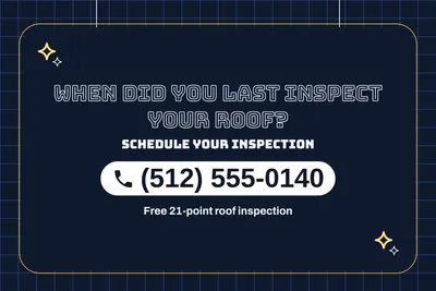 Neon night · Phone Billboard: When Did You Last Inspect Your Roof?
