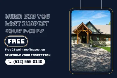 Neon night · Photo Frame: When Did You Last Inspect Your Roof?