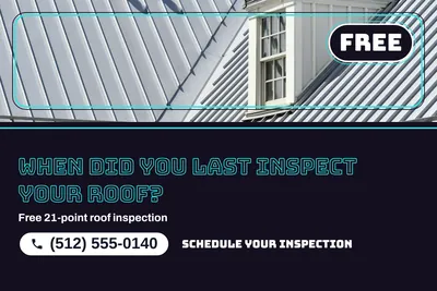 Neon night · Photo Hero: When Did You Last Inspect Your Roof?