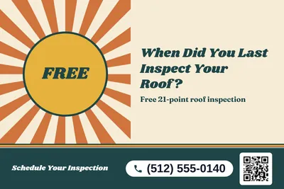 Retro 70s · Big Offer: When Did You Last Inspect Your Roof?