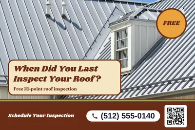 Retro 70s · Photo Hero: When Did You Last Inspect Your Roof?
